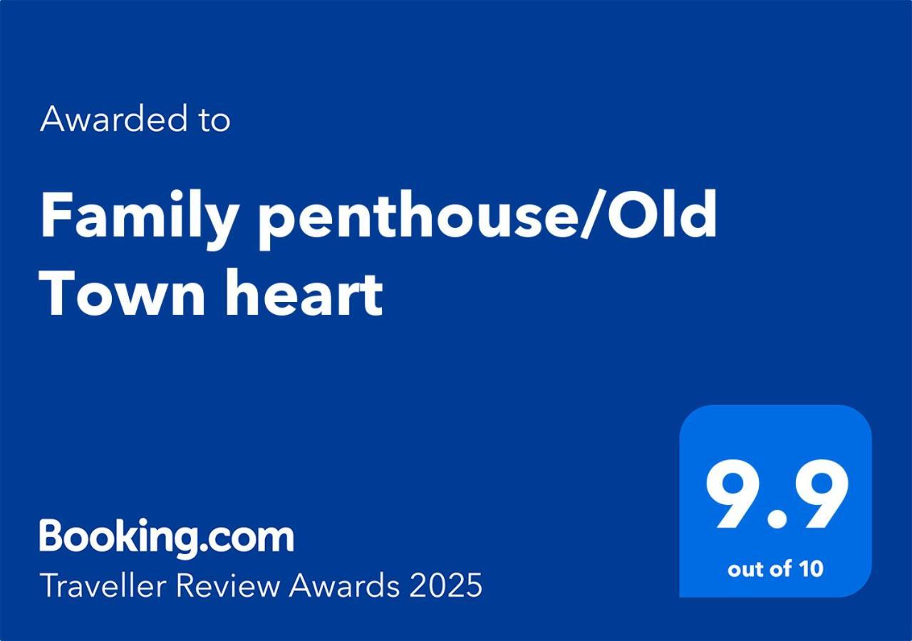 Ferienwohnung Family Penthouse Old Town Heart Renovated Belgrad Exterior foto