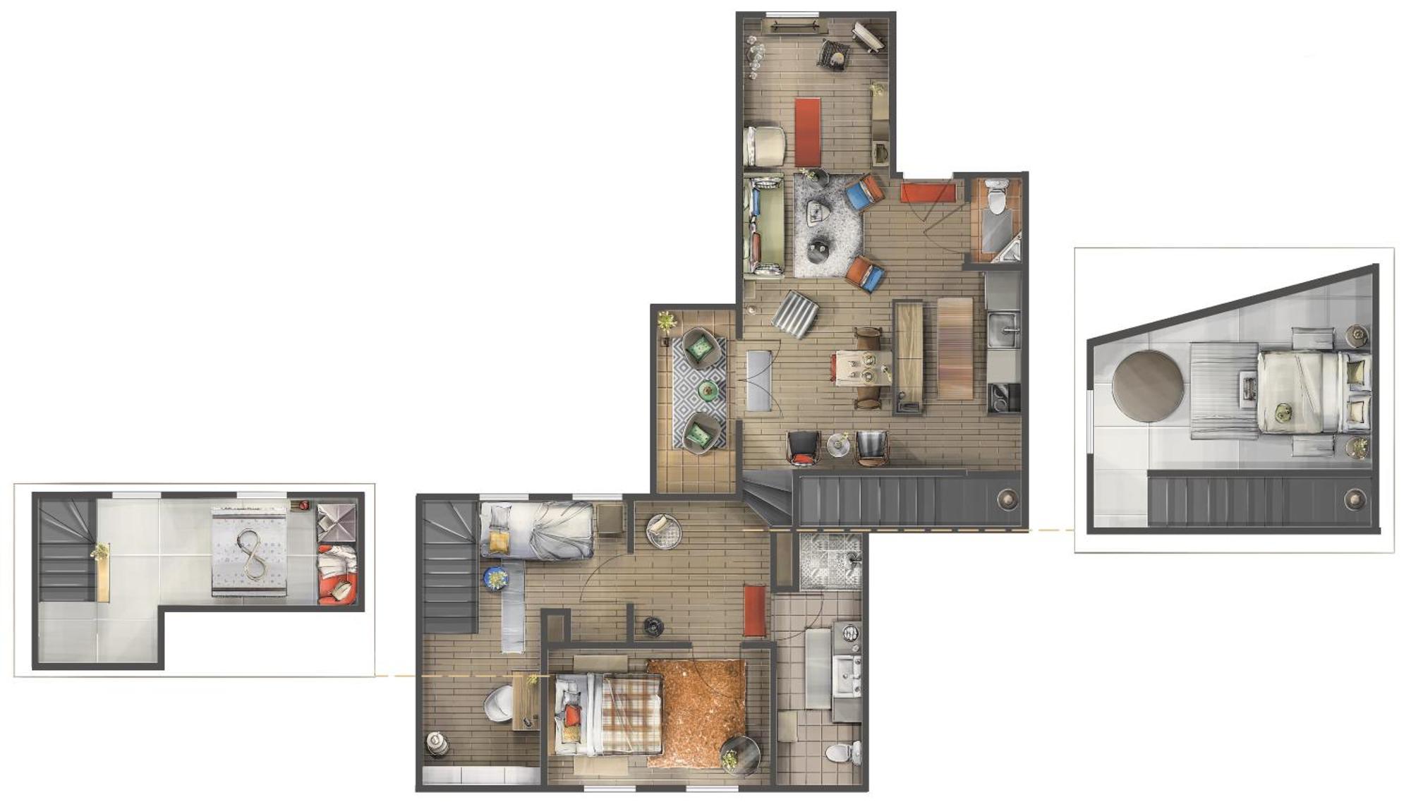 Ferienwohnung Family Penthouse Old Town Heart Renovated Belgrad Exterior foto