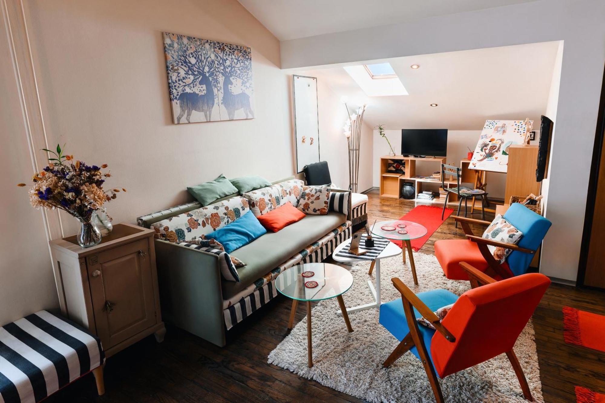 Ferienwohnung Family Penthouse Old Town Heart Renovated Belgrad Exterior foto